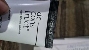 De Construct Sunscreen