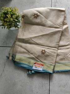 Elegant Embroidered Saree