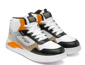 Asian Athletic High-Top Sneakers