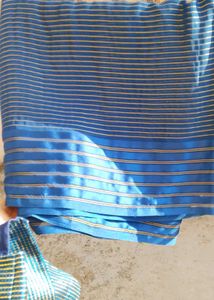 party wear saree with disgner blouse