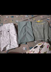 Combo Of 2 Tshirt Or 1 Shirt Used Multiple Times