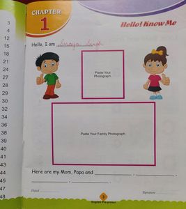 48 Pgs English Pre- Primer Textbook