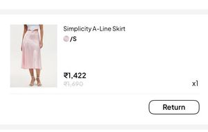 Simplicity A-line Skirt