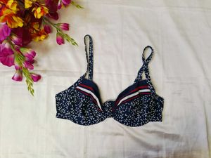Floral Print Bra
