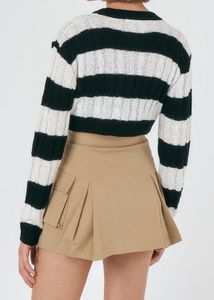 Y2K cargo denim skirt