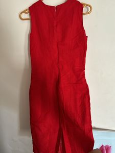 Classy Red Date Night Dress