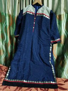 Beautiful Blue Kurta