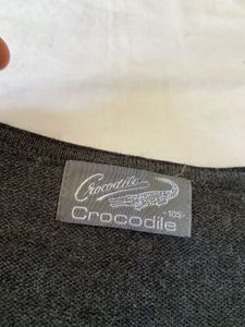 Crocodile unisex half sweater