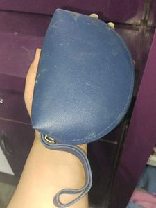 Navy Blue Small Pouch