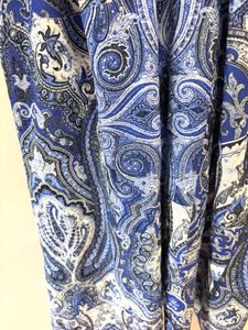 Beautiful Blue Paisley Cami Top