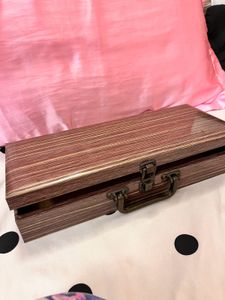 Glossy Wooden Finish Storage Box