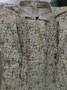Floral Knee Length Dress