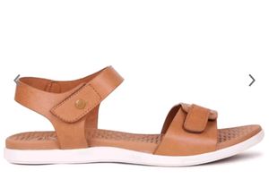 Bata comfit Open Toe Ankle Loop Flats