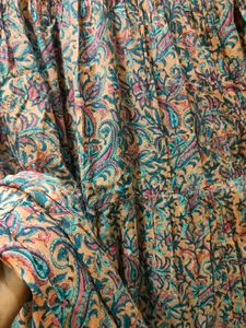 Floral Print Long Sleeve Dress