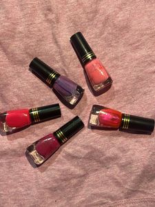 Pink Nail Paint Combo