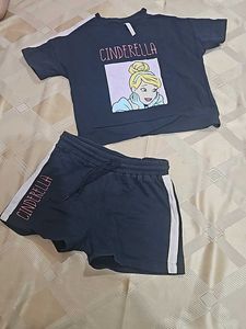 Cinderella Shorts Set