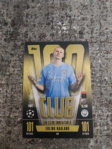 Match Attax 100 Club Unbeaten Erling Haaland