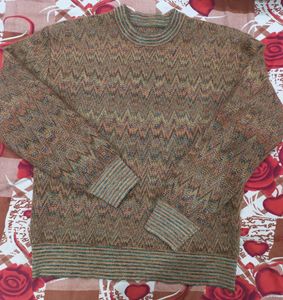 Multicolor Pullover For Ladies
