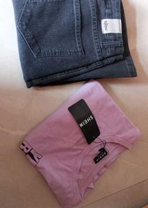 4(New With Tag) Brand T Shirt Jeans Combo