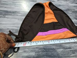 Striped Bikini Bottom🧡