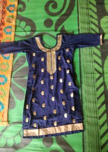 Salwar Suit For Women In Navy Blue Colour