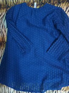 Dark Blue Casual Wear