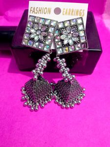 Pack Of 3 Jhumki Stud Earrings