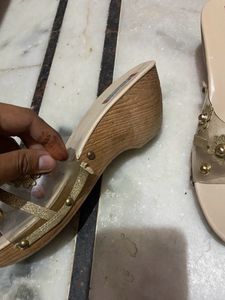 Cream Sandal