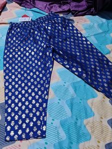 Printed Blue pant