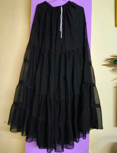 Black Long Skirt