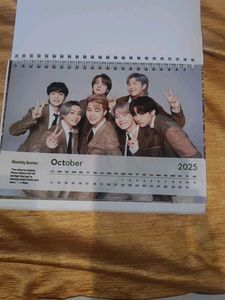 BTS Calendar 2025 - Official Merchandise