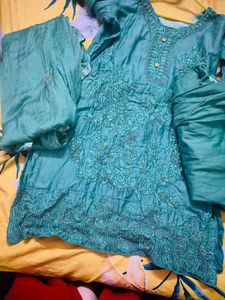 Embroidered Kurta Set