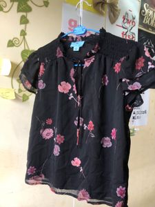 Floral Print Top