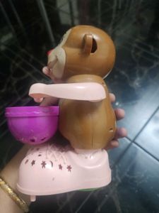 Monkey Sound And Light Drum Toy