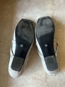 38 Size Comfortable Heel Sandals Criss Cross Desig