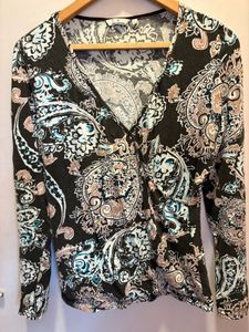 Beautiful Imported Wrap Top