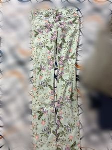Floral Print jeans