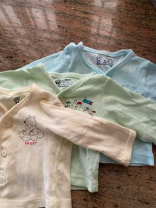 Pink Rabbit Petit Baby Shirts - Set of 3
