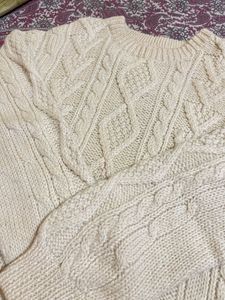 Cable Knit Old Money Sweater