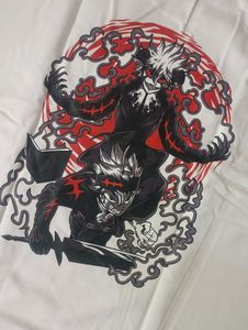 Black Clover ASTA Back Printed Oversized Tshirt