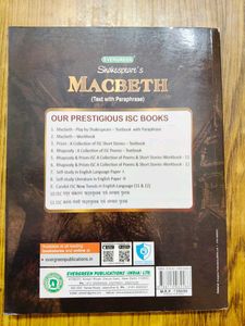 Isc Class 11th Macbeth - Evergreen Edition