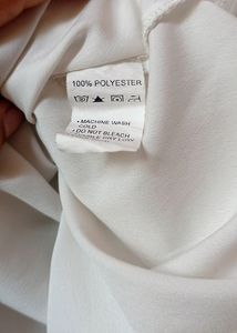 WOMAN WHITE EMBROIDERED TOP