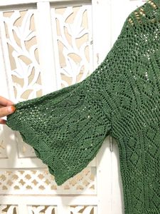 ✈️Imported Green Knit Top (C)