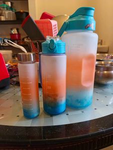 Water Bottles Super Quality Set Of 3