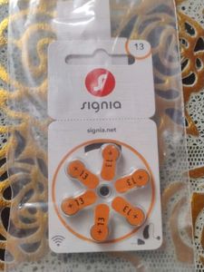 Signia Hearing Aid Batteries-Size 13,6battery Set