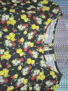 Multi Color Round Neck, Back Button, Sale 96