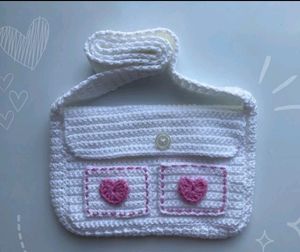 Crochet Messenger Bag 👜🫶🏼