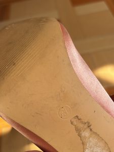 Pink Bow Heels