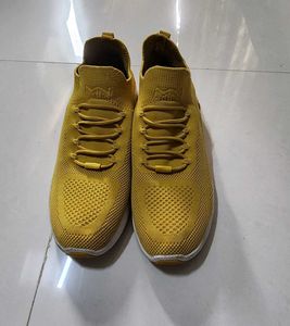 Mark Nason LA - Skechers Yellow Knit Sneakers