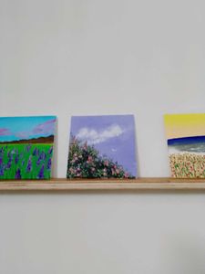 Miniature Landscape Paintings (Set of 5)